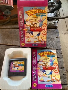Desert SpeedTrap Sega Game Gear Box Manual Complete Speed Trap - Picture 1 of 9
