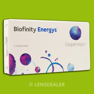 Biofinity Energys Monatslinsen Kontaktlinsen Cooper Vision (3er Box) - Bild 1 von 4