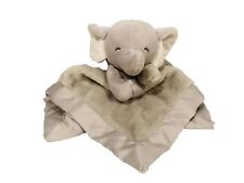 Carters Lovey Gray Plush Elephant Security Blanket Baby Boy Girl Unisex Soft
