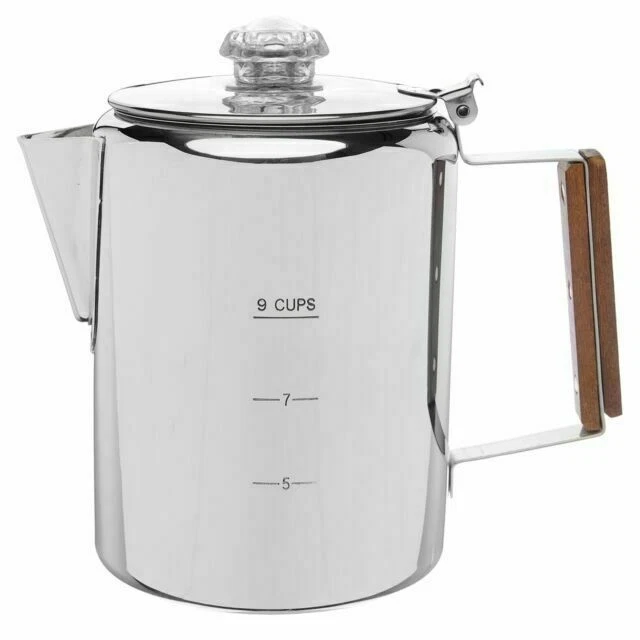 Coletti Bozeman 9 Cup Coffee Pot - Stainless Steel