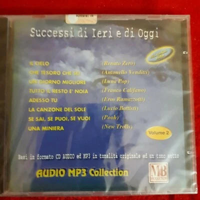 SUCCESSI DI IERI E OGGI VOL. 2  MP3 COLLECTION (RENATO ZERO - POOH) CD SIGILLATO - Immagine 1 di 2