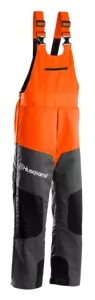 5295196 Husqvarna Carpenter braces trousers Classic chainsaw protective pants - Picture 1 of 2