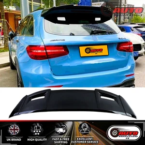 Mercedes GLC Class X253 Rear Roof Spoiler Boot Wing Lip SUV Gloss Black 2015+ - Picture 1 of 11