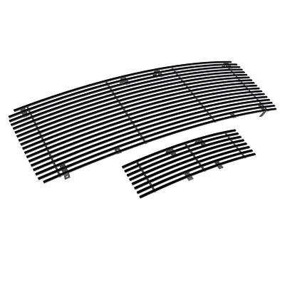 Se adapta a Ford F150 2009-2014 parrilla de billet negra inserción superior + inferior Foto 1 de 4