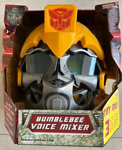 Hasbro Transformers Bumblebee Voice Mixer Mask Helmet - Unterschrift Michael Bay - Bild 1 von 6