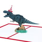 Pocztówka 3D Projekt dinozaura Kartka urodzinowa Kartka błogosławieństw Dekoracja imprezowa