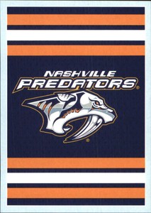 2009-10 Panini Stickers Predators Hockey Card #261 Nashville Predators Logo