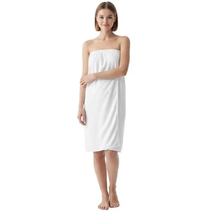6 Pezzi Avvolgente Spa Donna Cotone Elasticizzato Terry Doccia Bagno Lungo Fascia Viso AG12x6 - Foto 1 di 6