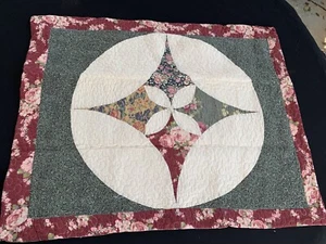 NIP Quilted Pillow Sham Pillow Cover American HomeTex Unchained Melody - Picture 1 of 7