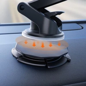 Curve Dashboard Mounting Pad Adhesive Sticky Suction Cup Auto - Photo 1 sur 8