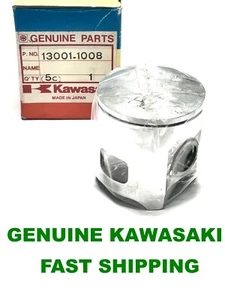 OEM KAWASAKI KX125 KX 125 STD STANDARD PISTON 13001-1008 ..FAST SHIPPING - Picture 1 of 1
