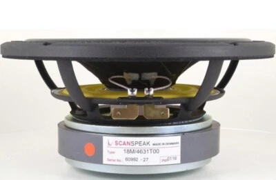 ScanSpeak 18M/4631T Revelator 7" Midrange Woofer Scan-Speak 92dB 4 ohm - Image 1 of 4