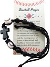 Baseball Bracelet Gift Set for Boys or Girls - Jewelry with Prayer Card and Draw