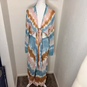 YOUNG FABULOUS & BREAK YBF Carmen Set Tie Dye Bohemien Taglia Small - Foto 1 di 13