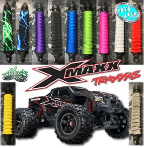 *HOT NEW* Fits Traxxas X-Maxx - RC Shock Covers - Shock Boots 4pcs xmaxx - Picture 1 of 12