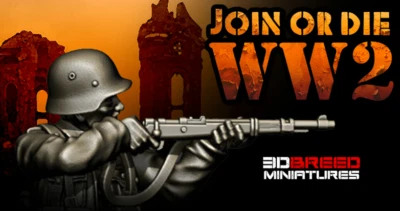 3DBREED German Army - 28mm WW2 Minis für Tabletop & Wargaming (Bolt Action kompatibel)