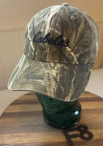 NWOT CABELA'S CAMO SNAPBACK ADJ HAT! NEVER WORN! F8 - Picture 1 of 3