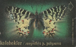 TURQUIA. TR-TT-N-0242. BUTTERFLY. zerynthia p. polyxena. 30U. 2002-10. (068) - Imagen 1 de 2