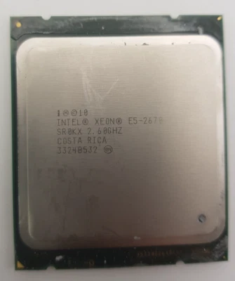 LOT OF 7 Intel Xeon E5-2670 SR0KX Eight-Core 2.6GHz LGA2011 CPU (OFFERS WELCOME) - Image 1 of 2