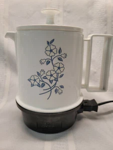 Olla caliente de polietileno regal de colección 5 tazas flores azules agua caliente, hacer té VER VIDEO - Imagen 1 de 12