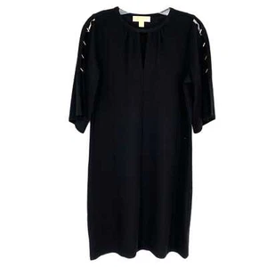 Calvin Klein Black & Gold Mini Dress - Picture 1 of 6