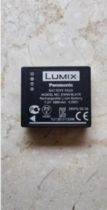 Panasonic LUMIX original Kamera Ersatz Akku Battery DMW-BLH7E 7,2V 680mAh - Imagen 1 de 2