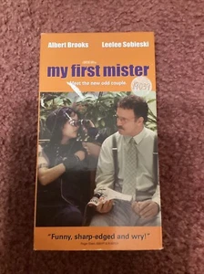 RARE PROMO COPY My First Mister (VHS, 2001) Albert Brooks Leelee Sobieski - Picture 1 of 2