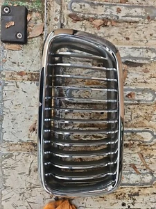 1996 BMW 3 SERIES GRILLE CHROME 8122237 GENUINE - Picture 1 of 4