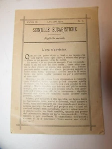 Eucharistische Funken Juli 1910 Nr. 7 - Bild 1 von 1
