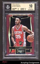 2016-17 Select Maroon #60 Ben Simmons /175 Concourse ROOKIE RC BGS 10 PRISTINE