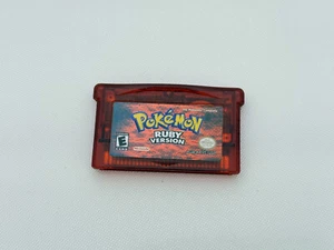 Pokemon: Ruby Version (Nintendo Game Boy Advance, GBA) Authentic SAVES! - Picture 1 of 5