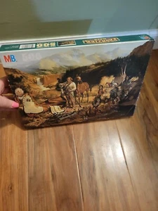 New Milton Bradley's 1990 'S Frontier Days 500 PC Puzzle - Picture 1 of 6