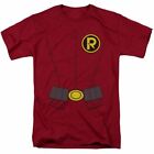 Robin New Robin Uniform T Shirt Mens Licensed Batman DC Comics Tee Cardinal