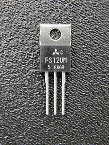 Mitsubishi FS12UM canal N MOSFET 250V 12A - Imagen 1 de 1