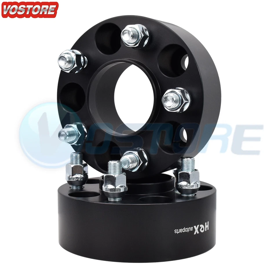 (2) Espaçadores de roda Hubcentric 5x4.5 5x114.3 2" para Ford Ranger Explorer Mustang - Imagem 1 de 4