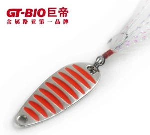 2g - 20g Spoon Lure Köder Fishing Freshwater Saltwater Blinker Leurre GT-BIO - Picture 1 of 18