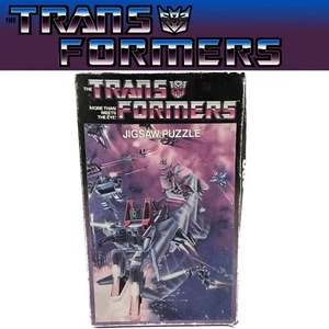 Transformers G1 Decepticons Puzzle 125 Jigsaw Piece 1984 Milton Bradley - Picture 1 of 3