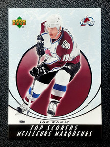 JOE SAKIC 2005-06 MCDONALD'S UPPER DECK TOP SCORERS 05-06 NO TS3          91153