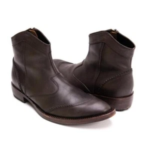 Jean Paul GAULTIER PARIS Pinking Switching Leather Short Boots Size US6.5(K-1... - Picture 1 of 12