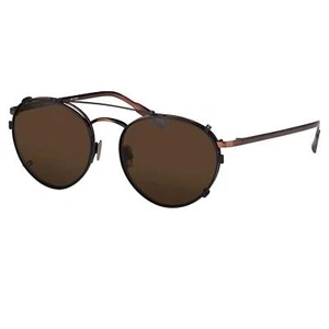 Kris Van Assche x Linda Farrow braune Sonnenbrille KVA71C1SUN - Bild 1 von 8