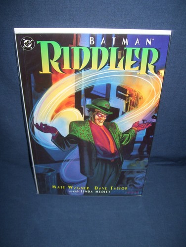 Batman: Riddler-The Riddle Factory DC Comics 1995 with Bag and Board NM ...