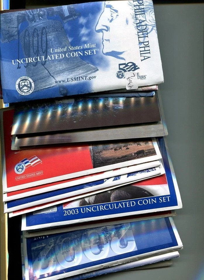 1999 - 2009 P AND D UNITED STATES COMPLETE MINT SET LOT OF 11 - Image 1 of 1