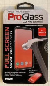 PROGLASS Curve Series Screen Protector GALAXY S9 Tzumi 2018 Samsung NEW/SEALED - Photo 1 sur 3