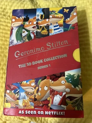 Geronimo Stilton 10 Book Collection Series 1 Box Set Paperback - Image 1 of 3