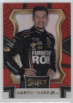 2017 Panini Select Grandstand Red Prizm /99 Martin Truex Jr #33 - Image 1 of 2