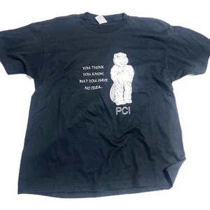 Rara maglietta uomo vintage MIT NSBE Black Engineers Massachusetts XL X Large Y2K - Foto 1 di 6