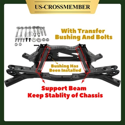 For Jeep Compass Patriot 2007-2016 4WD AWD Rear Suspension W/Bolts Support Beam Foto 1 de 4