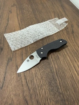Junta deslizante nativa Spyderco Lil' negra G10 - CPM S30V - C230NLGP SEGUNDA DE FÁBRICA Foto 1 de 4
