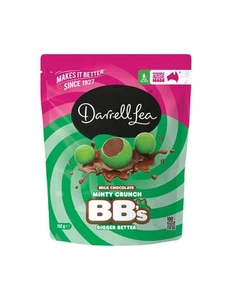 Darrell Lea Milk Chocolate Minty Crunch Balls 152g x 12 - Picture 1 of 1