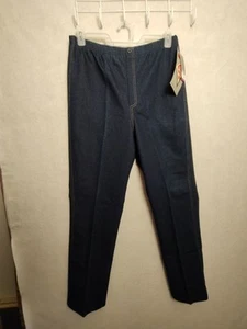 Jordache Stretch 18W/32 High Rise Denim Mom Jeans Trouser 80s Vtg New Old Stock - Picture 1 of 9